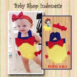 Baju renang snow white  large